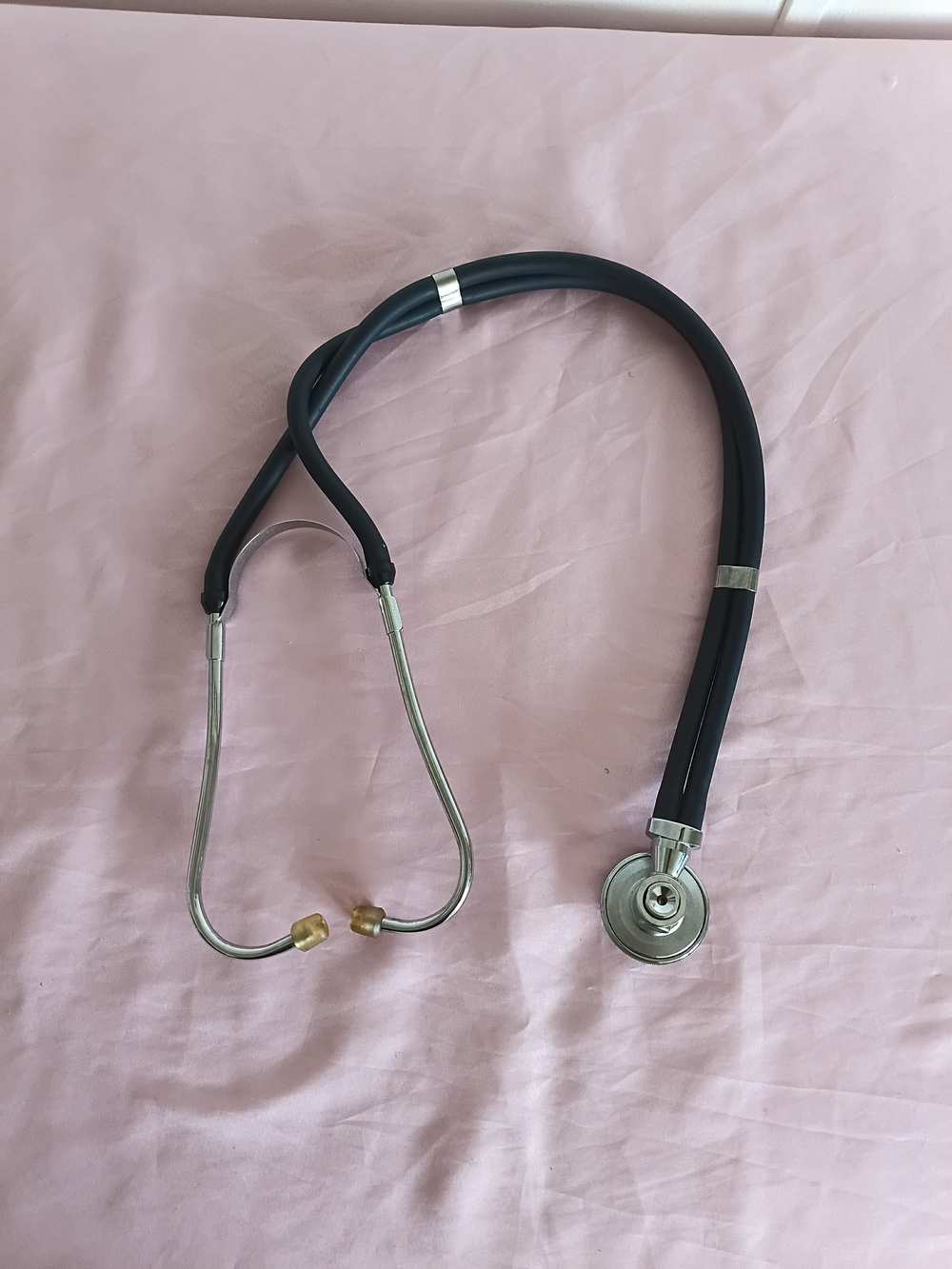 ADC Stethoscope black Pat #114444 Heavy Duty 28"